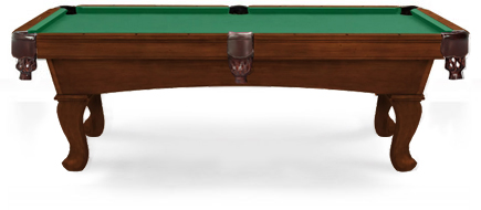 Joliette Nutmeg Pool Table