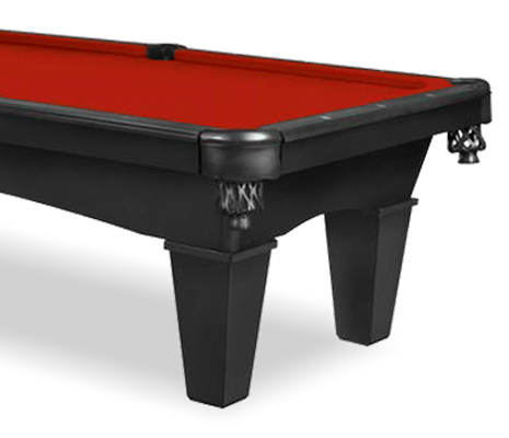 Mustang Black Pool Table