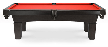 Mustang Black Pool Table